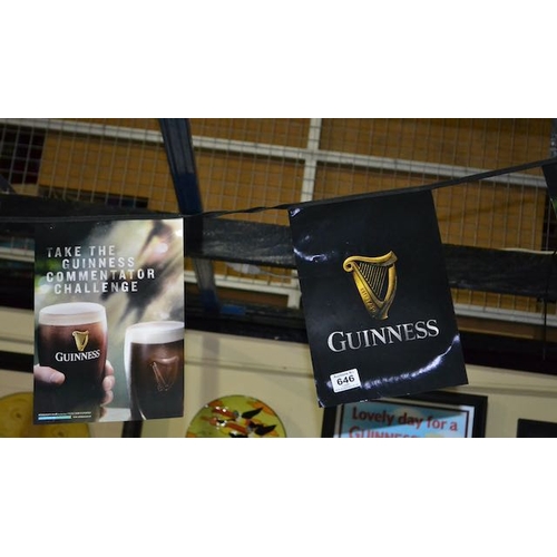 646 - Length of Guinness Bunting