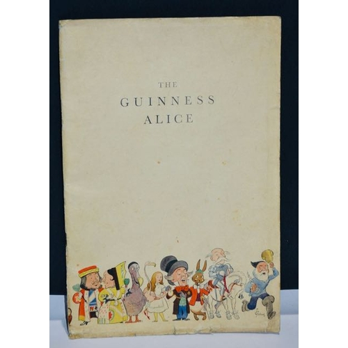 99A - The Guinness Alice Book Dated 1933 GA281A -  First Christmas Book to Reach Doctors' Surgeries writte... 