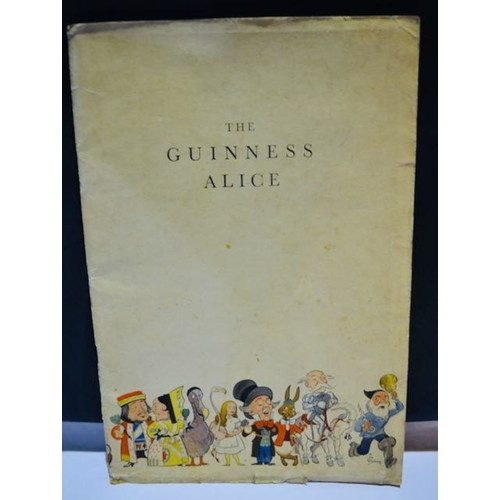 99A - The Guinness Alice Book Dated 1933 GA281A -  First Christmas Book to Reach Doctors' Surgeries writte... 