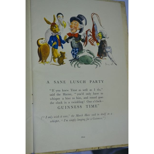 99A - The Guinness Alice Book Dated 1933 GA281A -  First Christmas Book to Reach Doctors' Surgeries writte... 