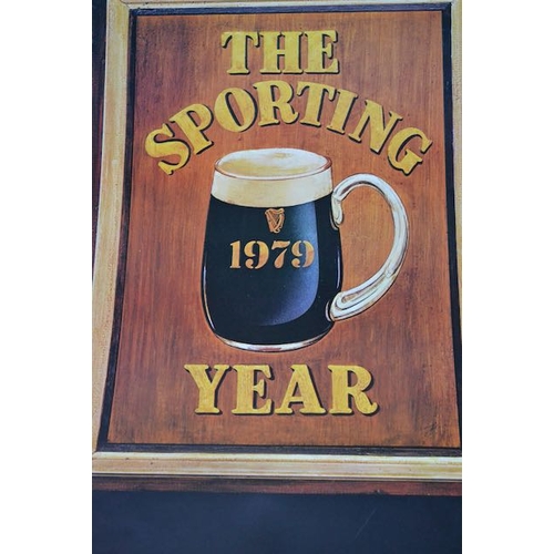 678 - The Sporting Year 1979 Guinness Calendar