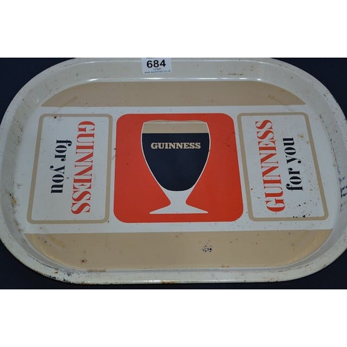 684 - Guinness For You Tray No 592 by Hancock Cornfield & Waller