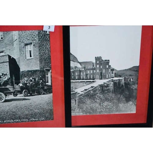 3 - 4 x Framed Vintage Local Interest Photography Prints Incl Antrim Coast