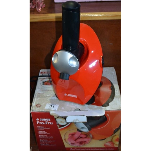 31 - Judge Fro-Fru Dessert Maker