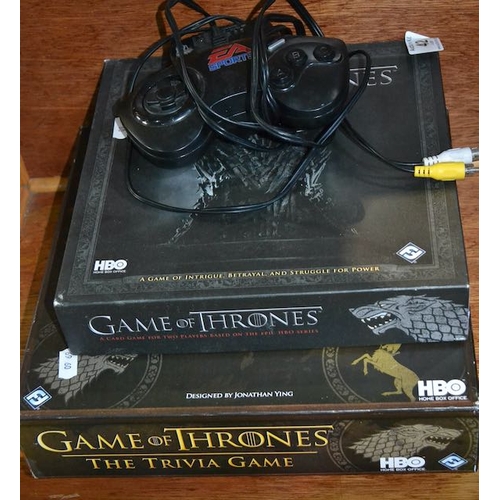 42 - Game Of Thrones Board Game x 2 + Electronic EA Sports Controller