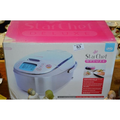 53 - Star Chef Deluxe 5 In 1 Cooker - Boxed