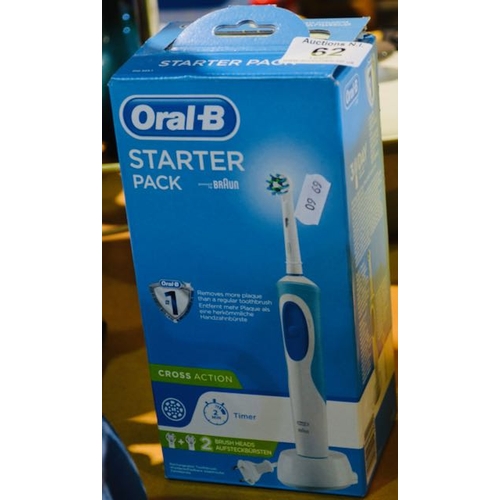 62 - Oral B Starter Pack - Box Sealed