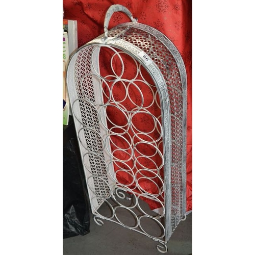 86 - Metalwork Wine Rack