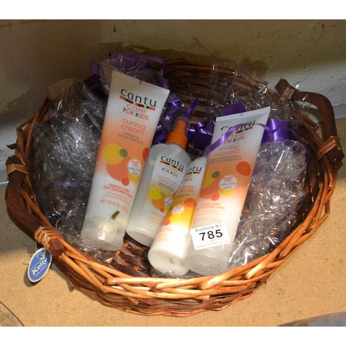 785 - Basket of Cosmetics