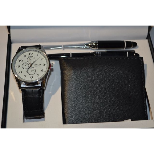 789 - Geneva Gents Watch/Wallet Giftset