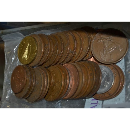 799 - Lot Of Old Irish Coinage 1960's