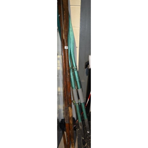 806 - 2 x pairs Of Boat Oars - 1 Needs Attention