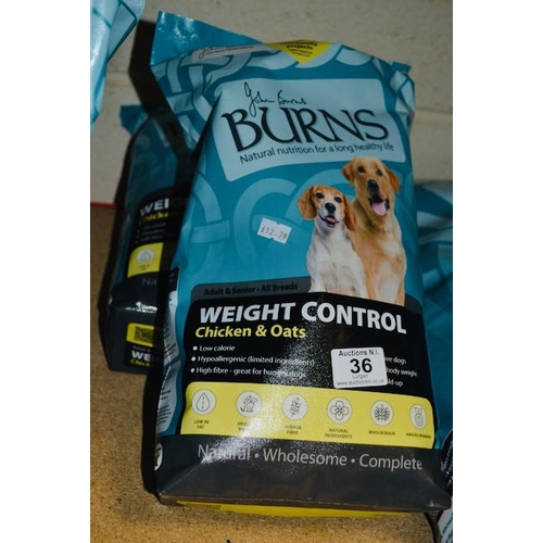 Burns weight hotsell control dog food