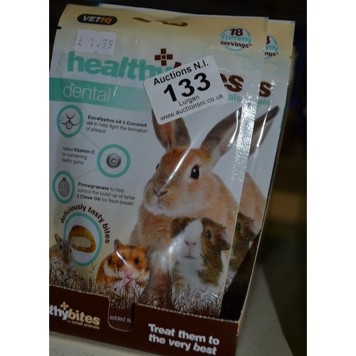 133 - Box of 8 x Healy Dental Snacks