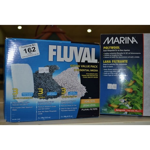 162 - Fluval Extra Value Media Pk + Marina Polywool