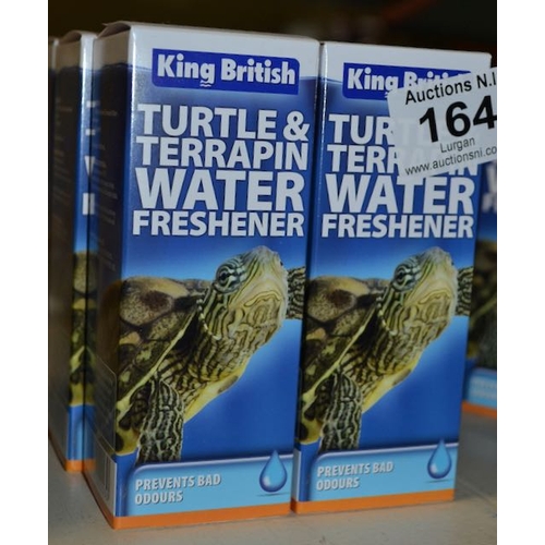 164 - 7 x 100ml King British Turtle & Terrapin Water Freshener