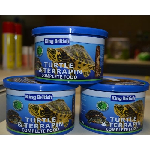 171 - 3 x 80g King British Turtle & Terrapin Food