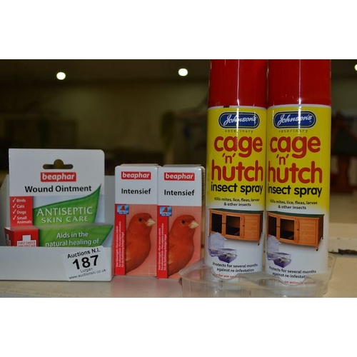 187 - 2 x Cage & Hutch Spray + 2 x Beapher Intensief + Antiseptic Wound Treatment