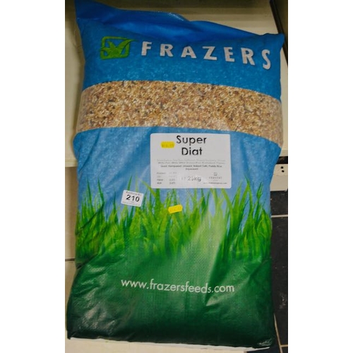 210 - 25kg Frazers Super Diat Seed