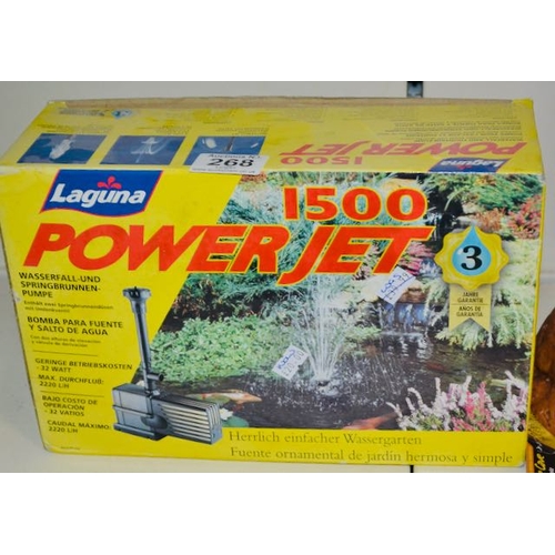 268 - Laguna Powerjet 1500 Pond Pump