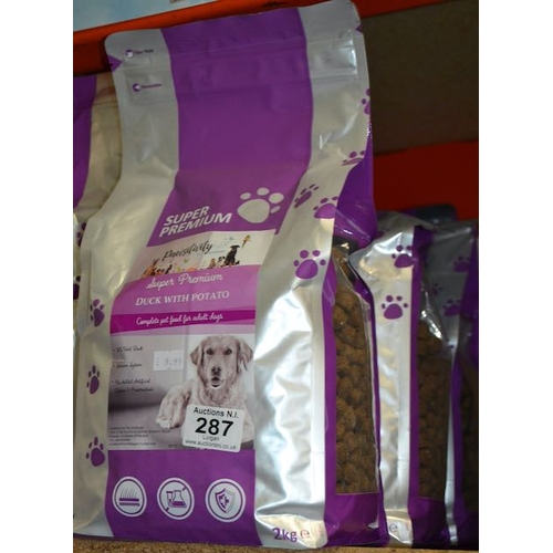 287 - Pawsitivity Super Premium Duck With Potato Adult 2kg x 4 RRP £40