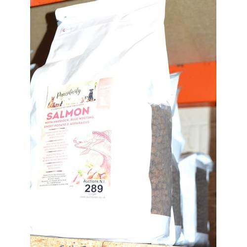 289 - Pawsitivity Puppy Salmon, Haddock, Blue Whiting, Sweet Potato & Asparagus Grain Free 2kg Food x 4 RR... 