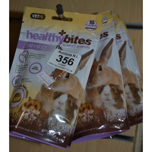 356 - Healthy Calming Bites For Small Animals 11 x 30g