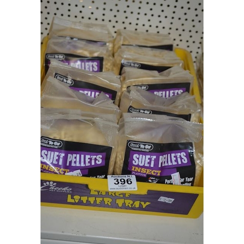 396 - 10 x 550g Suet Pellets - Insect Flavour