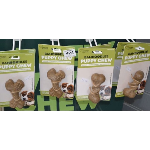 424 - Bamboozles Puppy Chew x7 - RRP £35