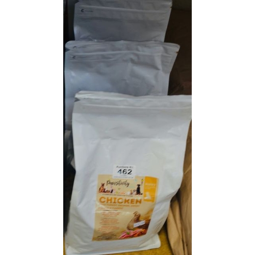 462 - 4x Pawsitivity Puppy Chicken with Turkey, Salmon, Sweet Potato & Carrot Grain Free 2kg Bag RRP £48