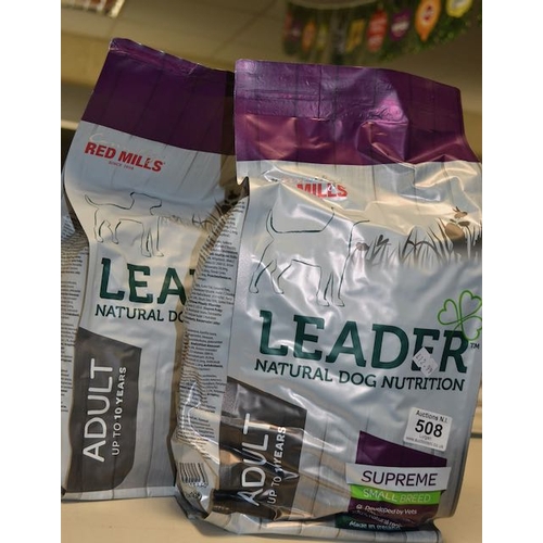 508 - 2x Connolly's Red Mills Leader Natural Dog Nutrition Supreme Small Breed Adult 2kg RRP £26