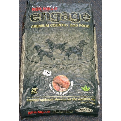 518 - Connolly's Red Mills Working Dog Salmon & Rice 15kg Food RRP £45