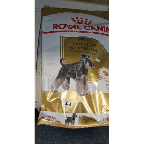 526 - Royal Canin Adult Miniature Schnauzer 7.5kg Food RRP £47