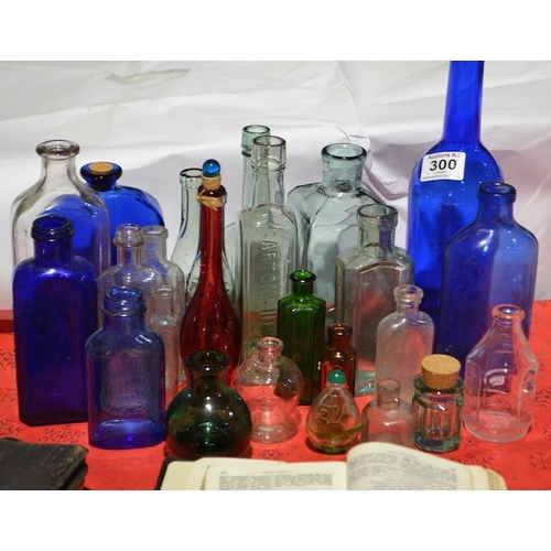 300 - Large Lot Of Vintage Glass Bottles Incl Milk Of Magnesia