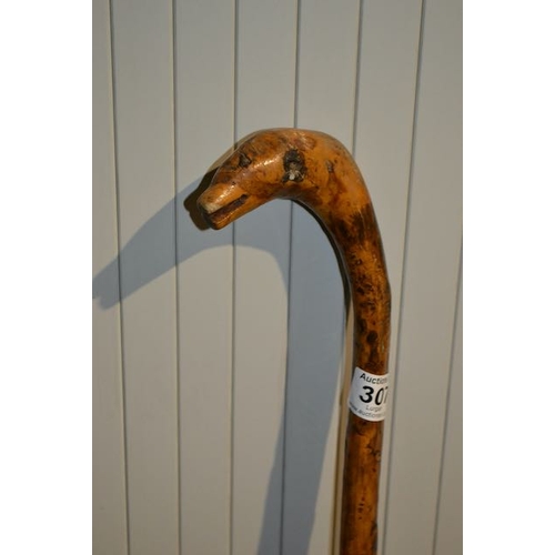 307 - Duck Handled Walking Stick