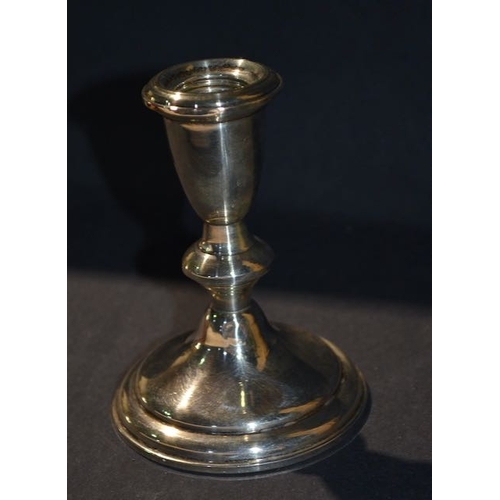 312 - Sterling Silver Weighted Candle Stick