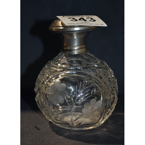 343 - Silver Capped Bottle