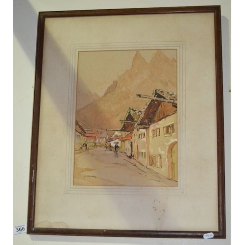 366 - Framed A.C. Dodds Watercolour