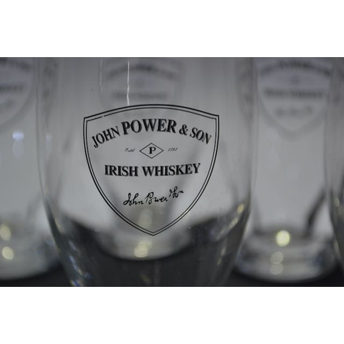 403 - 8 x John Power & Sons Whiskey Glasses