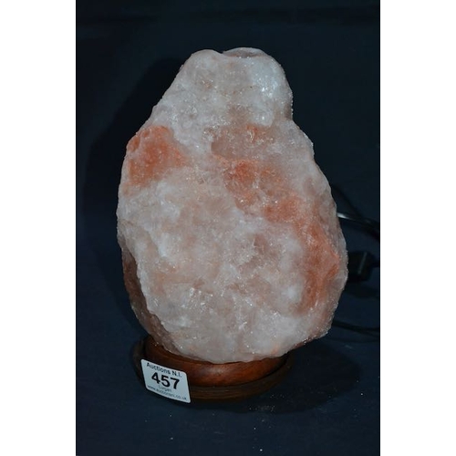 457 - Himialyian Salt Lamp