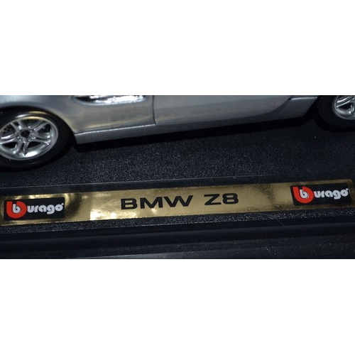 465 - Burago BMW Z8 Mounted Model