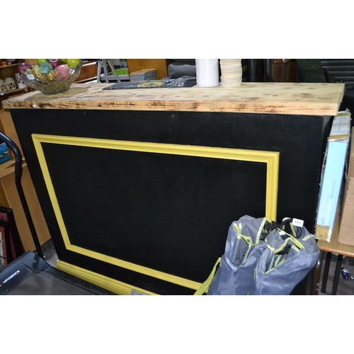 479 - Wooden Bar - Approx 6' x 2'