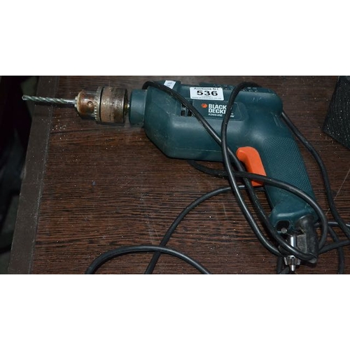 536 - Black & Decker Drill