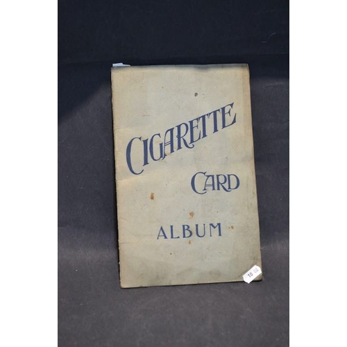 567 - Cigarette Card Album With Cards