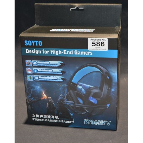 586 - Soyto Stereo Gaming Headset