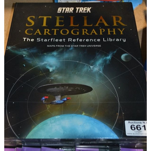 661 - Star Trek Stellar Cartography Reference Library Box Set