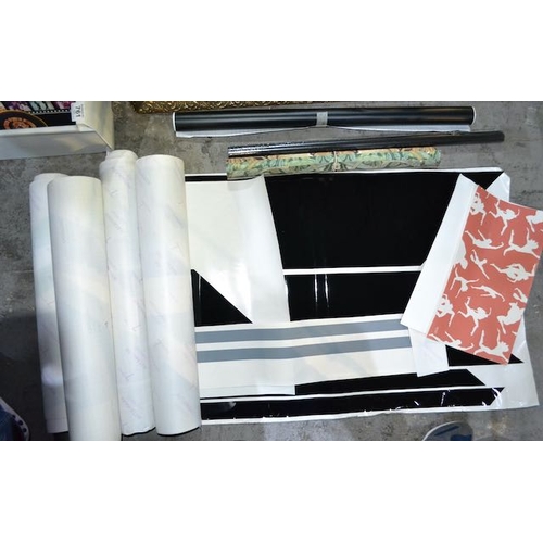 763 - Lot Of Rolls Of Vinyl Sticker & Wrap