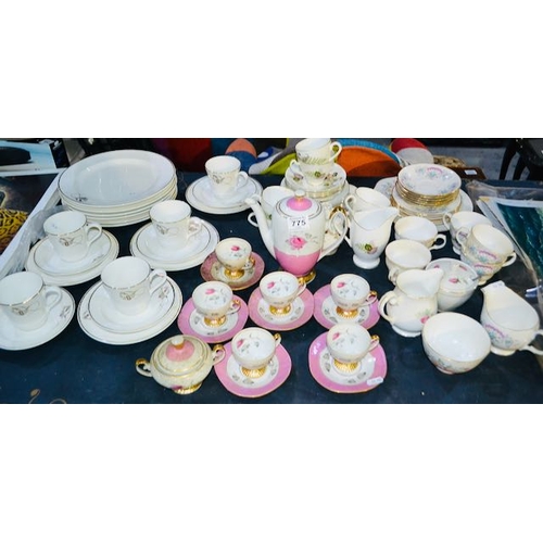 775 - Large Lot Of Part teasets