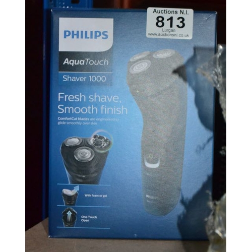 813 - Philips Aqua Touch Shaver 1000