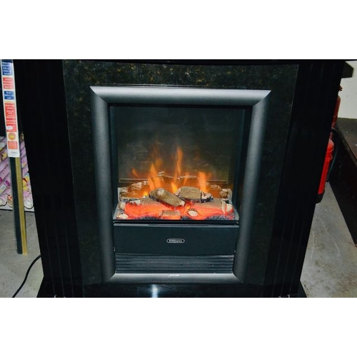 358B - Contemporary Dimplex Electric Fire - Approx 3' x 2'10 x 1'